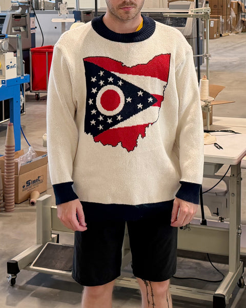 Ohio Flag Sweater