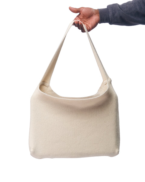 Large Knit Cotton Tote