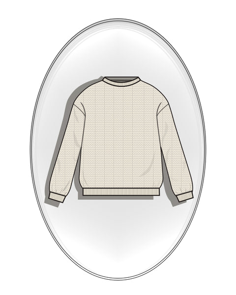 Jacquard Knit Sweater