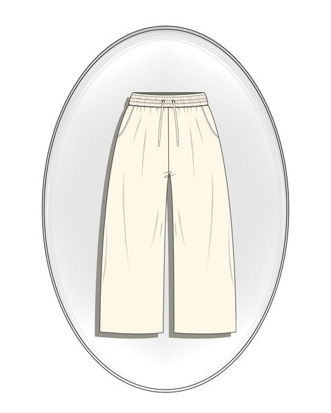 BIOTerry Pant Wide-Leg